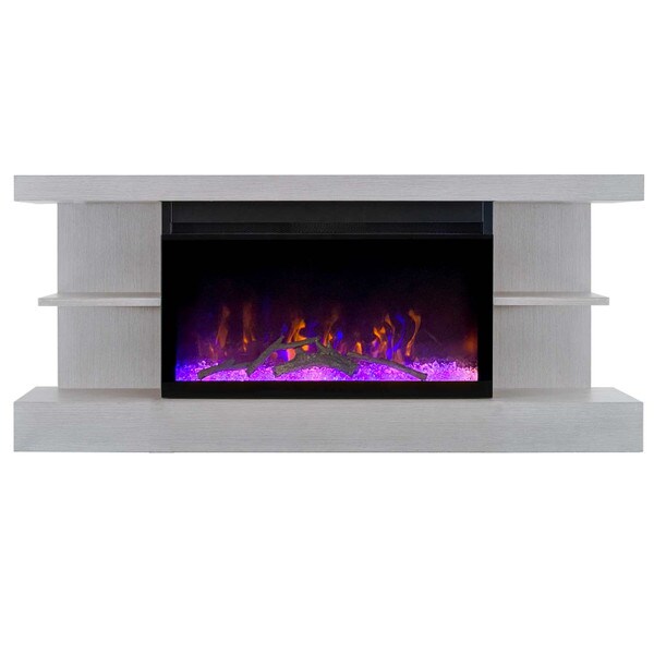 Mantel Shelf with Fireplace